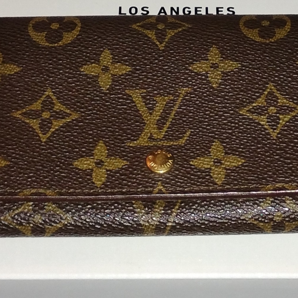 Louis Vuitton Brown Monogram Wallet